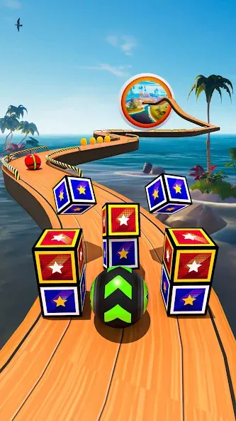 Скачать Rolling Ball Game Hop Ball Run (Гоинг Боллс Гейм) взлом на бесконечные деньги + мод меню screen 3