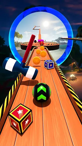 Скачать Rolling Ball Game Hop Ball Run (Гоинг Боллс Гейм) взлом на бесконечные деньги + мод меню screen 4