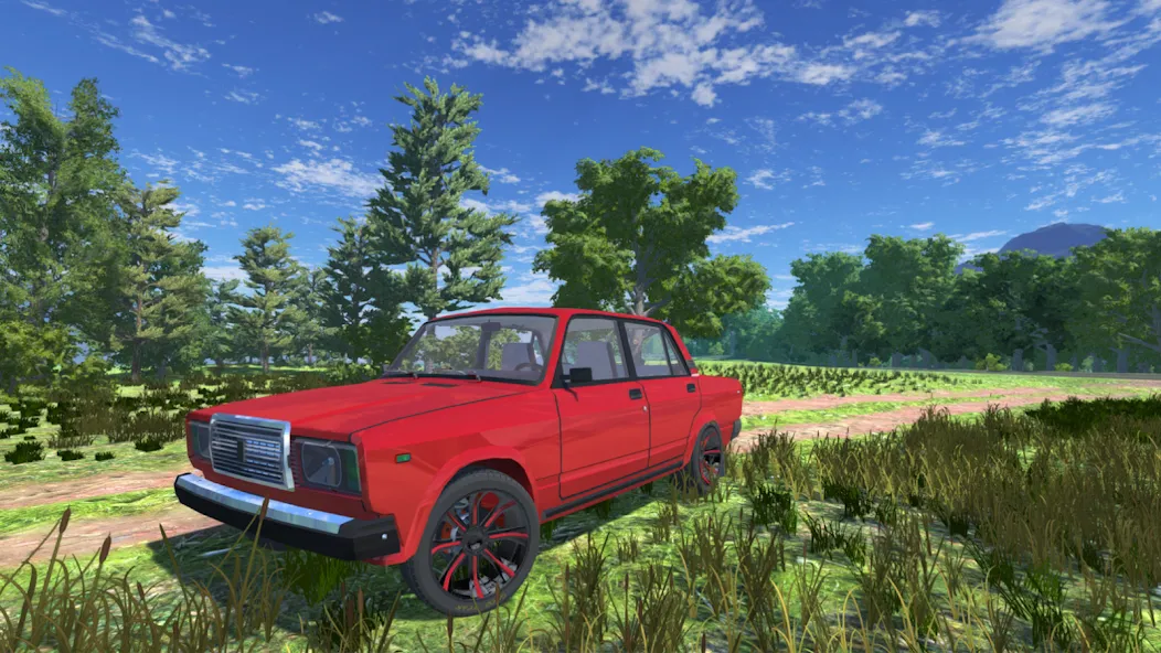 Скачать Russian Car Lada 3D взлом на бесконечные деньги + мод меню screen 2