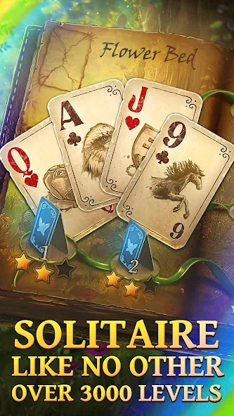 Скачать Solitaire Fairytale (Солитер Сказка) взлом на бесконечные деньги + мод меню screen 1