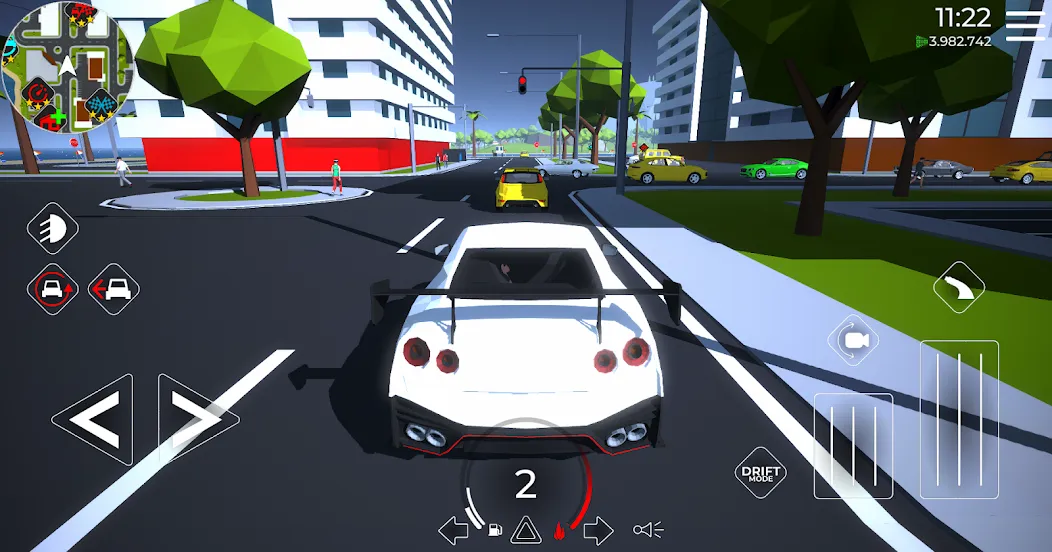 Скачать Cars LP – Extreme Car Driving (Карс ЛП) взлом на бесконечные деньги + мод меню screen 2