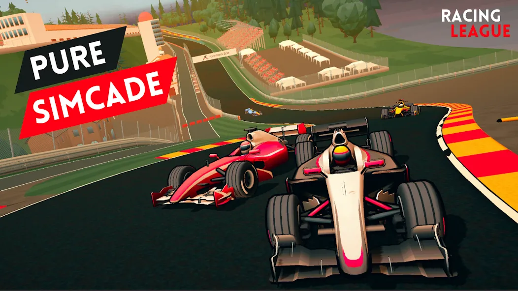 Скачать Racing League: 3D Race Offline (Рейсинг Лига) взлом на бесконечные деньги + мод меню screen 1