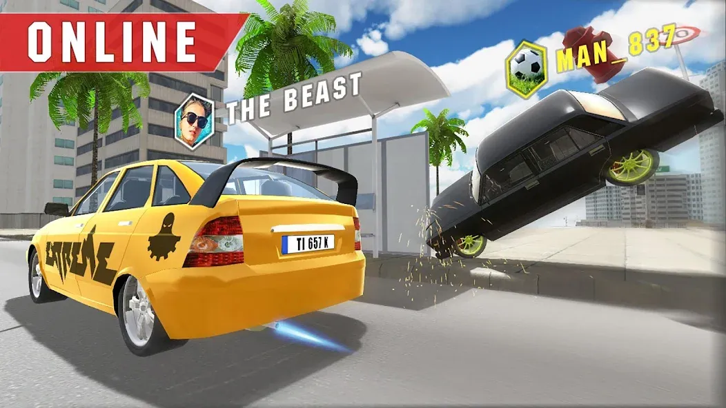 Скачать Real Cars Online Racing взлом на бесконечные деньги + мод меню screen 2