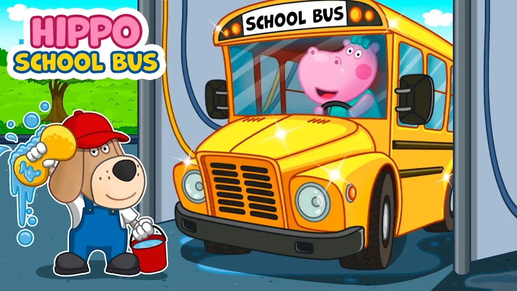 Скачать Kids School Bus Adventure взлом на бесконечные деньги + мод меню screen 5