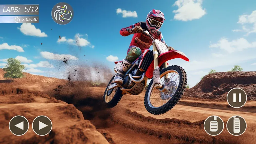 Скачать MX Bikes: Motocross Dirt bikes взлом на бесконечные деньги + мод меню screen 2