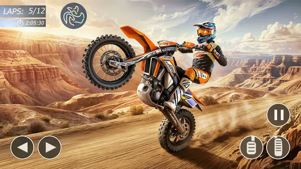 Скачать MX Bikes: Motocross Dirt bikes взлом на бесконечные деньги + мод меню screen 3