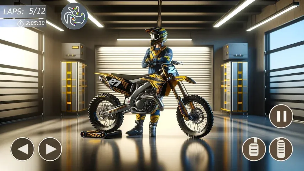 Скачать MX Bikes: Motocross Dirt bikes взлом на бесконечные деньги + мод меню screen 4