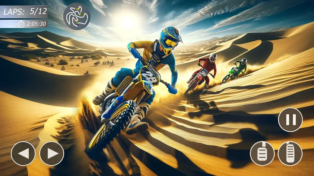 Скачать MX Bikes: Motocross Dirt bikes взлом на бесконечные деньги + мод меню screen 5