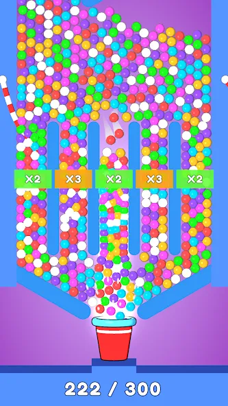 Скачать Balls and Ropes: Cut 'n Bounce (Боллс энд Роупс) взлом на бесконечные деньги + мод меню screen 4