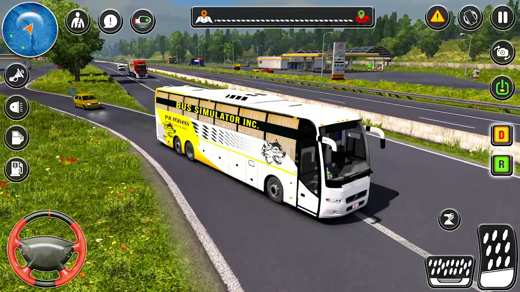 Скачать City Coach Bus City Bus Games взлом на бесконечные деньги + мод меню screen 1