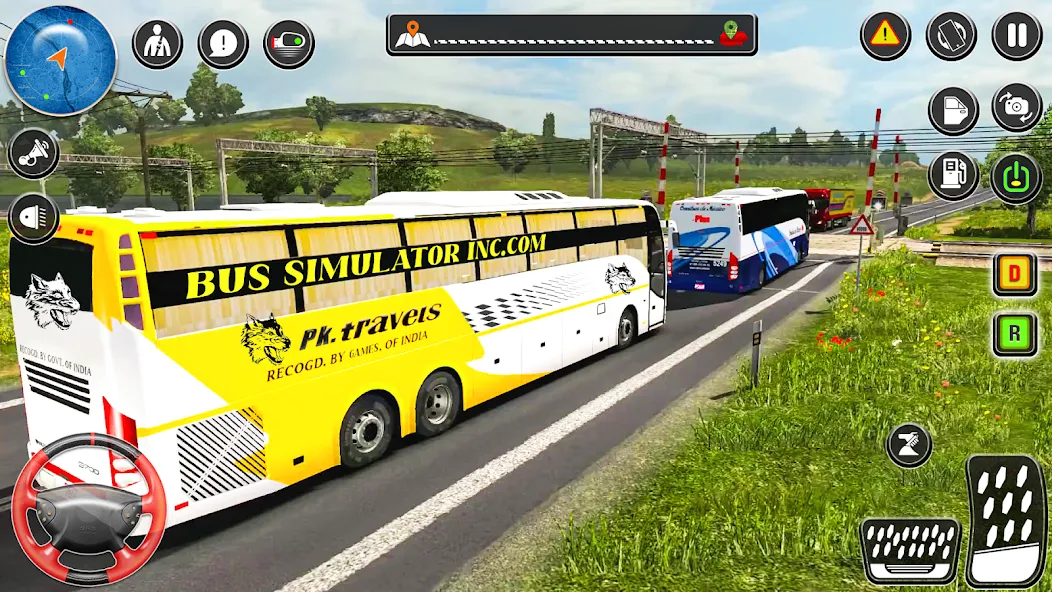 Скачать City Coach Bus City Bus Games взлом на бесконечные деньги + мод меню screen 2