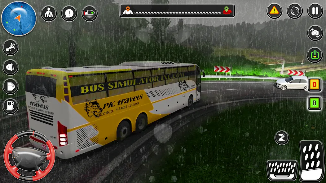 Скачать City Coach Bus City Bus Games взлом на бесконечные деньги + мод меню screen 3