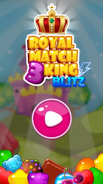 Скачать Royal Match King (Роял Матч Кинг) взлом на бесконечные деньги + мод меню screen 1