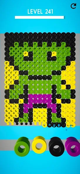 Скачать Hama Beads: Colorful Puzzles (Хама бидс) взлом на бесконечные деньги + мод меню screen 2