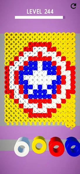 Скачать Hama Beads: Colorful Puzzles (Хама бидс) взлом на бесконечные деньги + мод меню screen 3