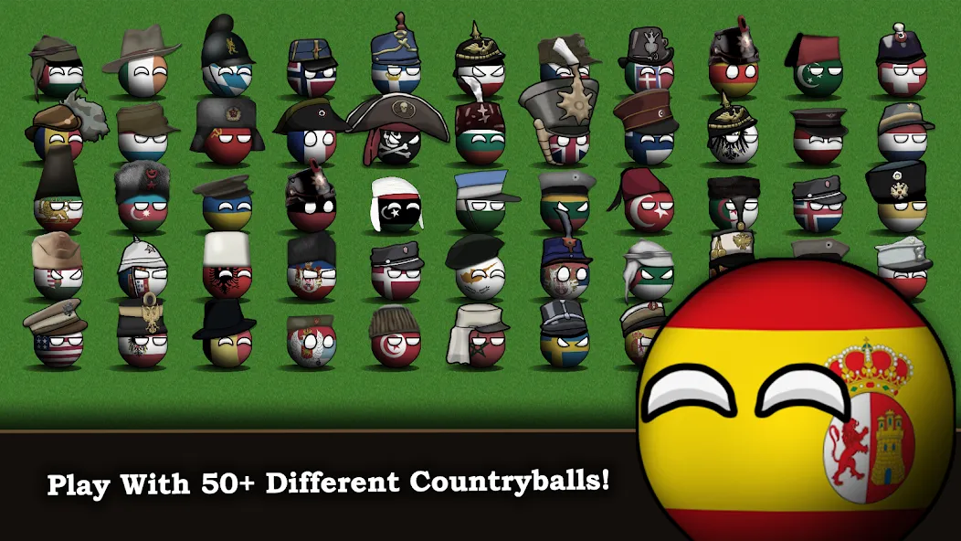 Скачать Countryball: Europe 1890 (Кантриболл) взлом на бесконечные деньги + мод меню screen 1