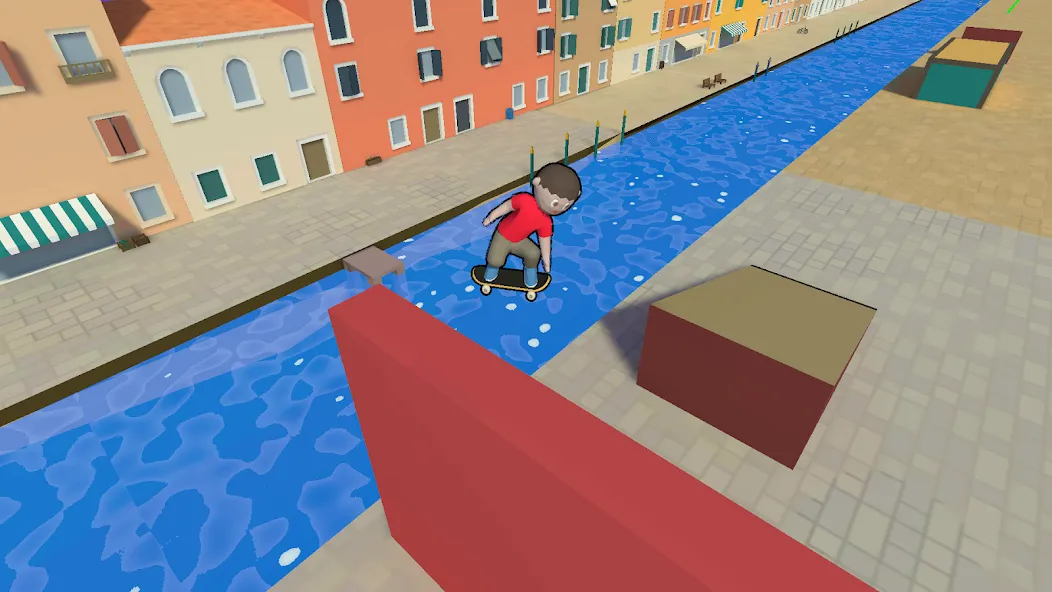 Скачать Skate King: Skateboard Stunts (Скейт Кинг) взлом на бесконечные деньги + мод меню screen 4