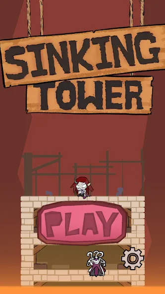 Скачать Sinking Tower (Синкинг Тауэр) взлом на бесконечные деньги + мод меню screen 1