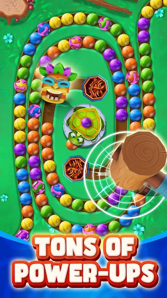 Скачать Marble Woka Woka: Jungle Blast взлом на бесконечные деньги + мод меню screen 2