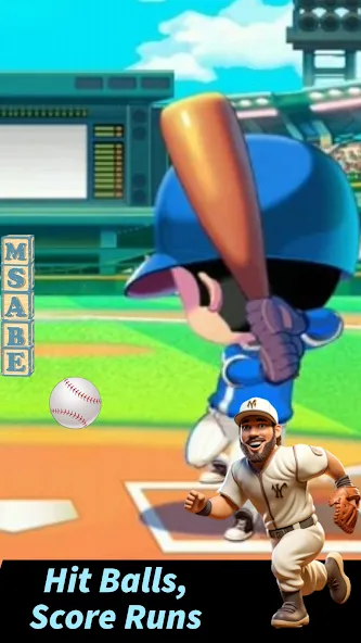 Скачать Baseball Letter Strike Homerun взлом на бесконечные деньги + мод меню screen 1