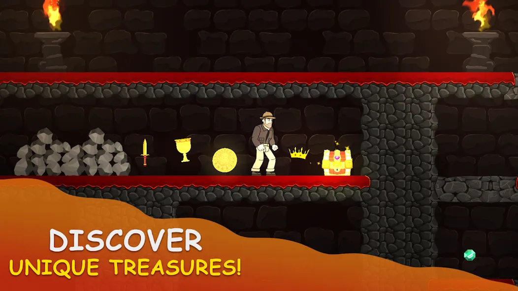 Скачать Volcano Escape (Вулканическое бегство) взлом на бесконечные деньги + мод меню screen 3