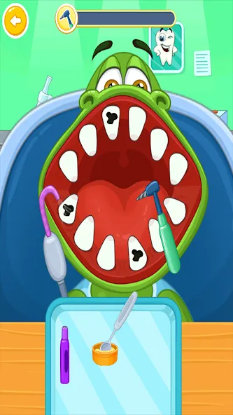 Скачать Children's doctor : dentist взлом на бесконечные деньги + мод меню screen 3