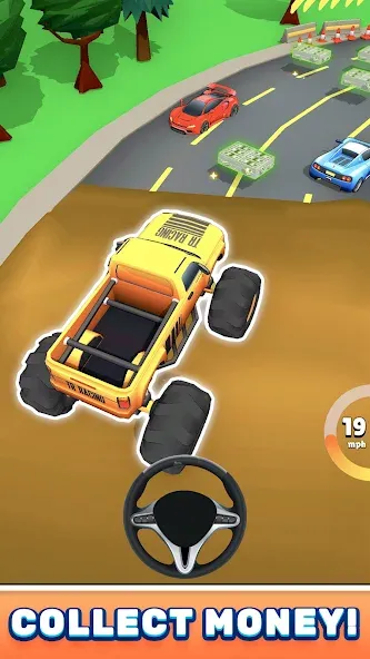 Скачать Monster Truck Rampage (Монстр Трак Рэмпейдж) взлом на бесконечные деньги + мод меню screen 5