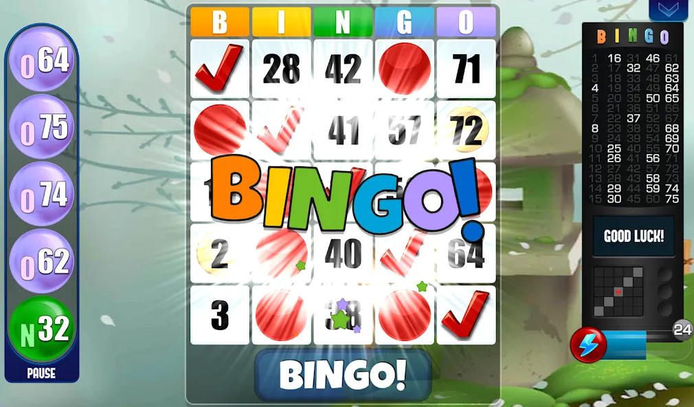 Скачать Absolute Bingo взлом на бесконечные деньги + мод меню screen 5