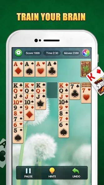 Скачать Solitaire Puzzle : Card Jigsaw (Солитер головоломка) взлом на бесконечные деньги + мод меню screen 3