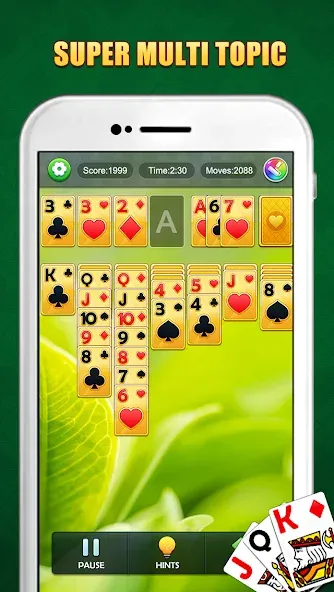 Скачать Solitaire Puzzle : Card Jigsaw (Солитер головоломка) взлом на бесконечные деньги + мод меню screen 4