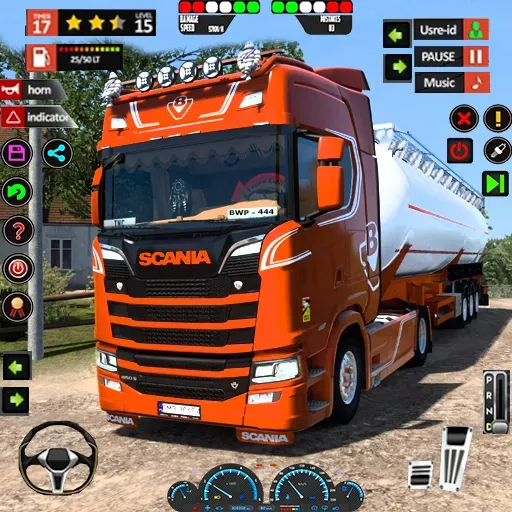 Скачать Oil Tanker Transport Simulator взлом на бесконечные деньги + мод меню screen 1