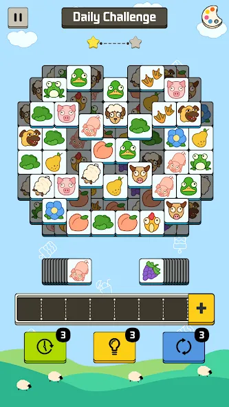 Скачать Sheep N Sheep: Daily Challenge (Шип эн Шип) взлом на бесконечные деньги + мод меню screen 3