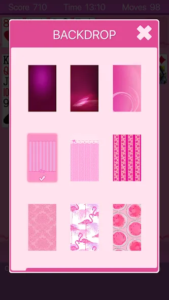 Скачать Pink Solitaire (Пинк Солитер) взлом на бесконечные деньги + мод меню screen 2