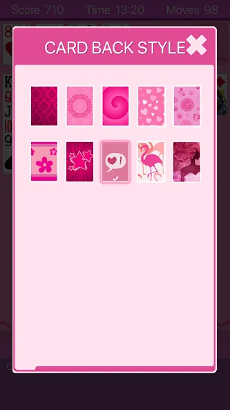 Скачать Pink Solitaire (Пинк Солитер) взлом на бесконечные деньги + мод меню screen 3