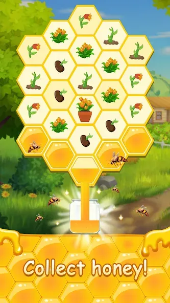 Скачать Honey Bottles — merge puzzle (Хани Ботлс) взлом на бесконечные деньги + мод меню screen 4