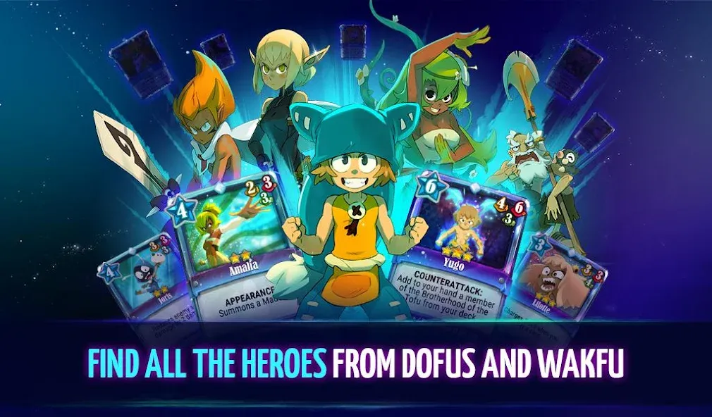 Скачать KROSMAGA — The WAKFU Card Game (Кросмага) взлом на бесконечные деньги + мод меню screen 3