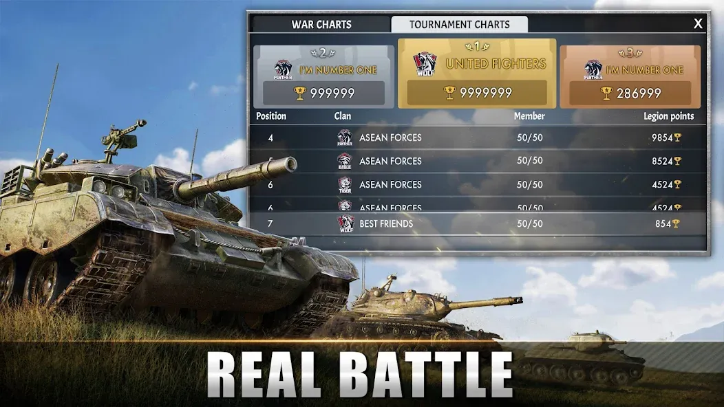 Скачать Tank Warfare: PvP Battle Game (Танковое сражение) взлом на бесконечные деньги + мод меню screen 2