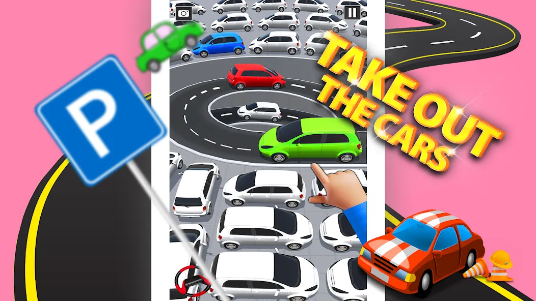 Скачать Park Master: Car Parking Jam взлом на бесконечные деньги + мод меню screen 3