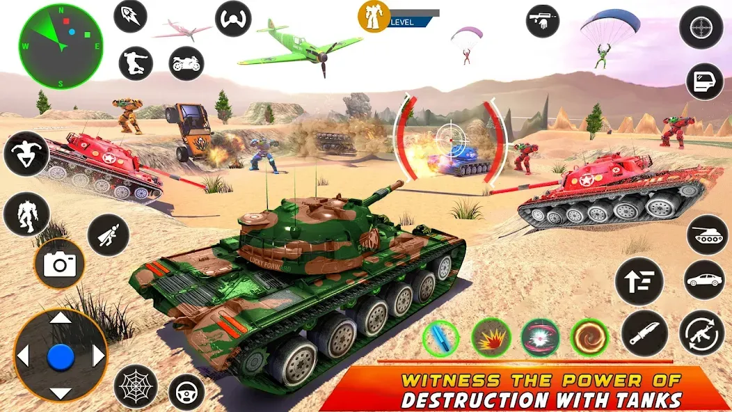 Скачать Army Bus Robot Car Game 3d взлом на бесконечные деньги + мод меню screen 3