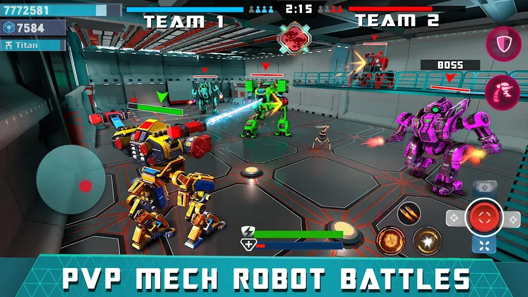 Скачать Mech Robot Wars — Multi Robot взлом на бесконечные деньги + мод меню screen 5