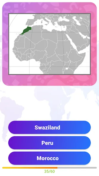 Скачать World Geography Quiz Game взлом на бесконечные деньги + мод меню screen 3