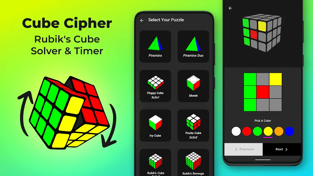 Скачать Cube Cipher — Cube Solver (Кубический шифр) взлом на бесконечные деньги + мод меню screen 1