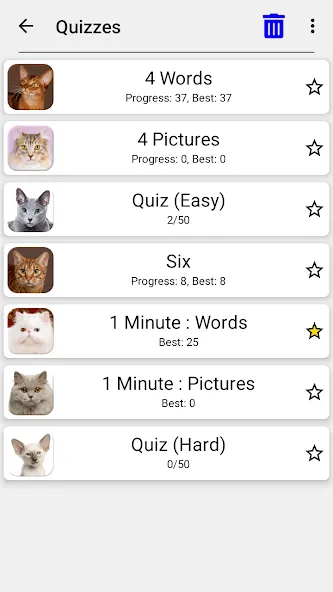 Скачать Cats Quiz Guess Popular Breeds взлом на бесконечные деньги + мод меню screen 5