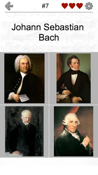 Скачать Famous Composers Portrait Quiz взлом на бесконечные деньги + мод меню screen 2