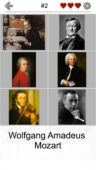 Скачать Famous Composers Portrait Quiz взлом на бесконечные деньги + мод меню screen 4