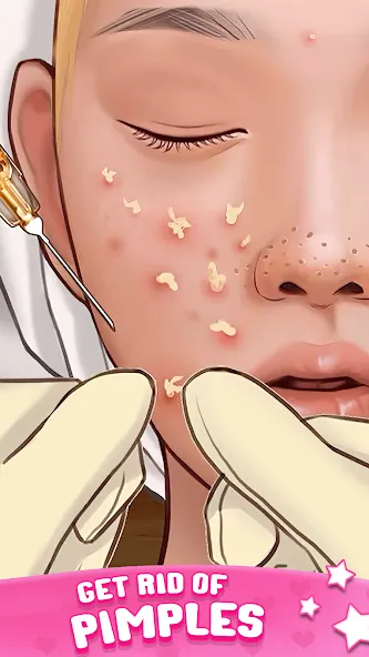 Скачать ASMR Doctor Game: Makeup Salon взлом на бесконечные деньги + мод меню screen 3