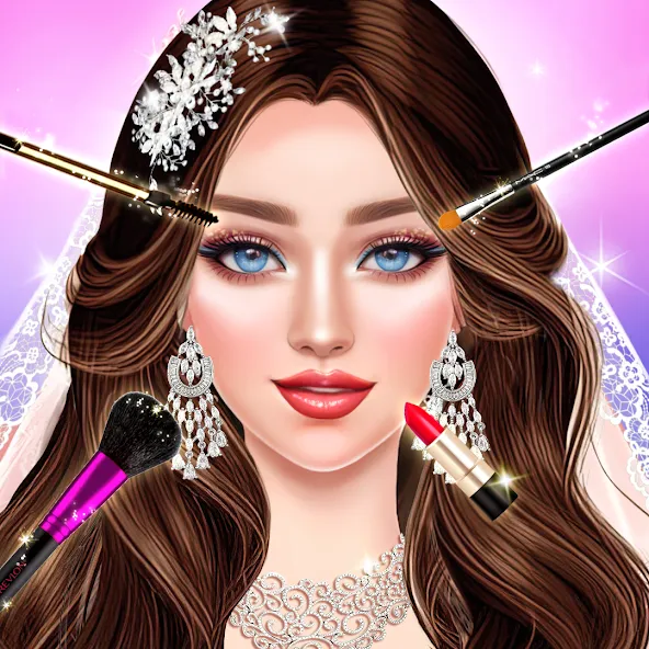 Скачать Dress Up Fashion: Makeup Games взлом на бесконечные деньги + мод меню screen 1