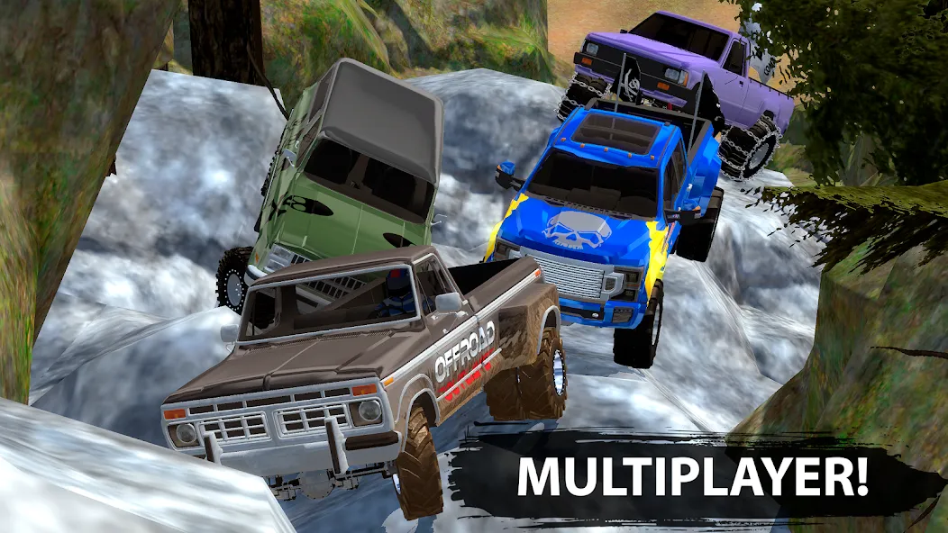 Скачать Offroad Outlaws (Оффроуд Аутлоус) взлом на бесконечные деньги + мод меню screen 2