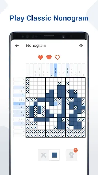 Скачать Nonogram — Fun Logic Puzzle (Нонограмма) взлом на бесконечные деньги + мод меню screen 1