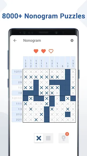 Скачать Nonogram — Fun Logic Puzzle (Нонограмма) взлом на бесконечные деньги + мод меню screen 2